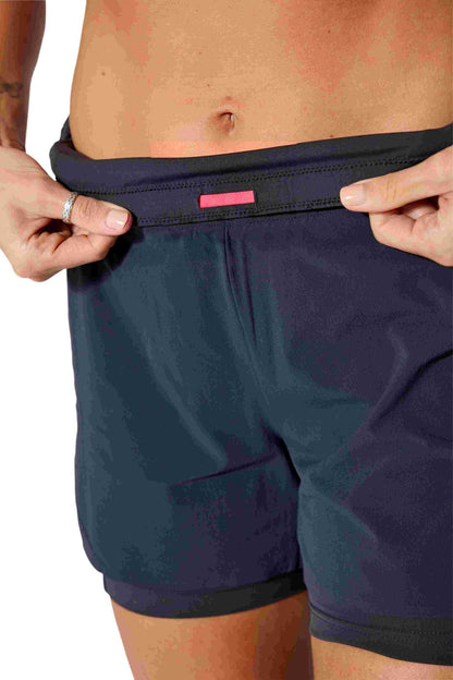 Talus 2 in 1 Shorts Wmns - Pantalones Cortos