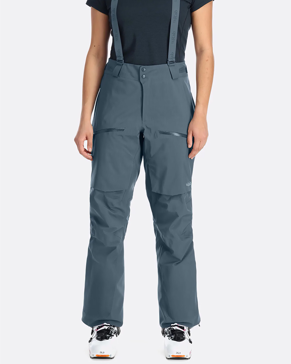 Bib - Pantalones de esquí de nieve, resistentes al viento, impermeables,  para trabajo al aire libre, con rodillas reforzadas, pantalones de nieve de